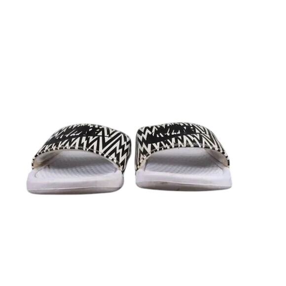 Nike Shoes Womens 10 Sandals Slides Benassi Sport Recovery Comfort Casual Print - Picture 5 of 11
